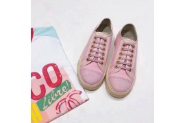 CHA-SH-L-SKR-101 Coco Cuban Sneakers Canvas Pink