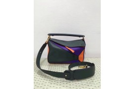 LW-BAG-L-PUZ-203 Puzzle Shoulder Bag Calfskin Tri-Colour