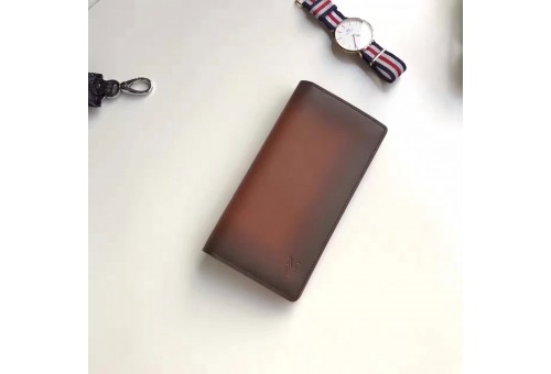 LV-WAL-M-BR-118 Brazza Long Wallet Cuir Ombré Brown