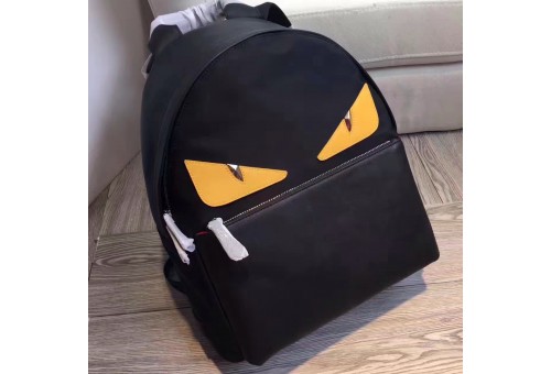 FEN-BP-MON-101 Monster Backpack Nylon Black/Yellow Eyes